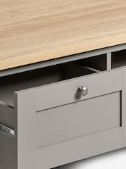 Dove Grey Malvern Oak Effect Storage Coffee Table - Image 7 of 7