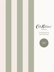 Cath Kidston Sage Canopy Stripe 10M Wallpaper - Image 4 of 5