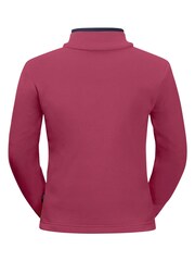 Jack Wolfskin Purple Taunus Half Zip Fleece - Image 2 of 2