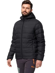 Jack Wolfskin Ather Down Hooded Black Jacket - Image 1 of 6
