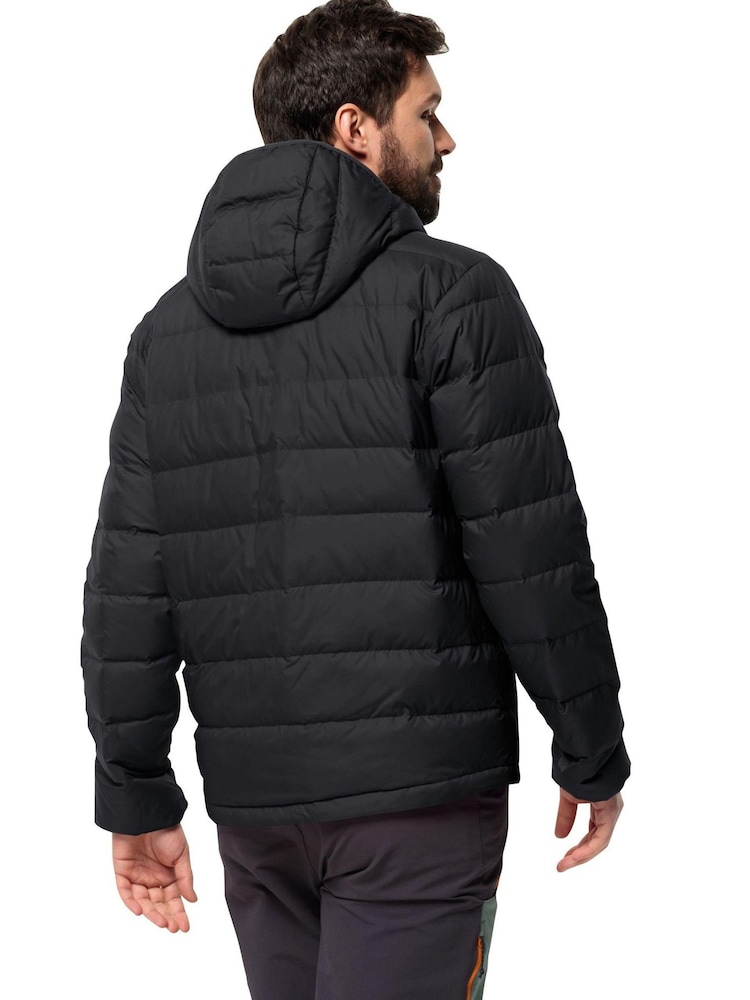 Jack Wolfskin Ather Down Hooded Black Jacket - Image 2 of 6