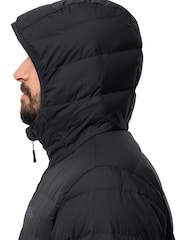Jack Wolfskin Ather Down Hooded Black Jacket - Image 3 of 6