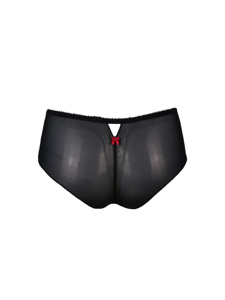 Pour Moi Red/Black Short Amour Knickers - Image 4 of 4