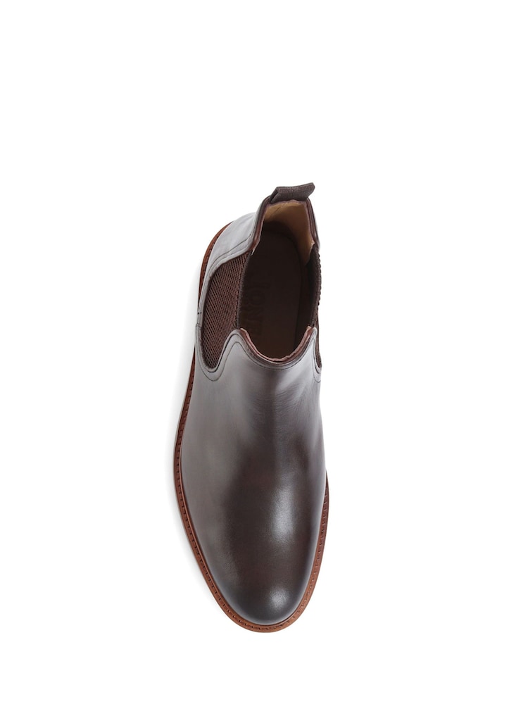 Jones Bootmaker Brown Eastbourne Leather Chelsea Boots - Image 5 of 6