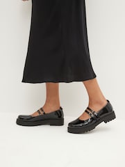 Black Forever Comfort® Chunky Mary Jane Shoes - Image 1 of 8