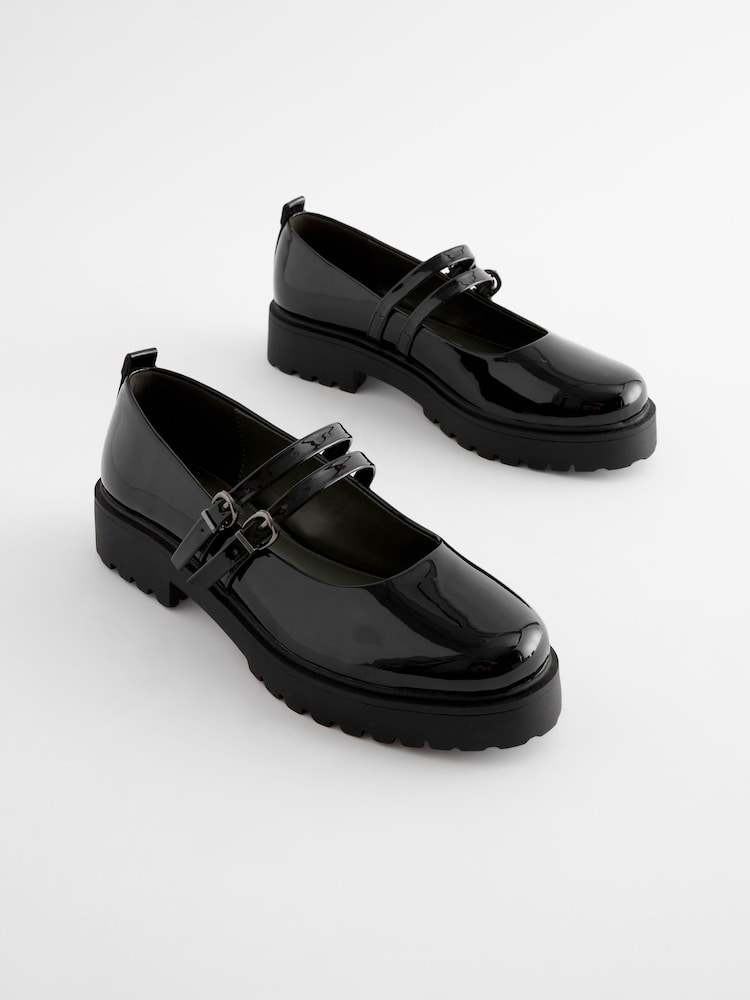 Noir - Chaussures Forever Comfort® épaisses Mary Jane - Image 4 of 8