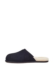 UGG Blue Faux Fur Lined Scuff Slippers - Image 2 of 5
