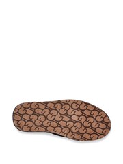 UGG Blue Faux Fur Lined Scuff Slippers - Image 5 of 5