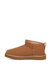 UGG Brown Ultra Mini Classic Boots - Image 2 of 4