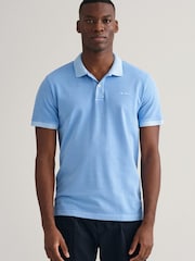 GANT Sunfaded Logo Polo Shirt - Image 1 of 4