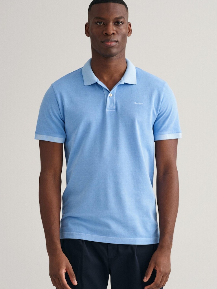 GANT Sunfaded Logo Polo Shirt - Image 1 of 4