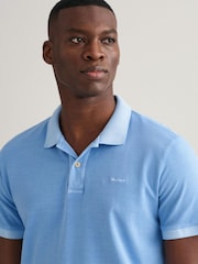 GANT Sunfaded Logo Polo Shirt - Image 4 of 4