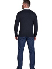 Raging Bull Blue Classic V Neck Knit - Image 2 of 7