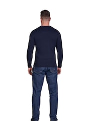 Raging Bull Blue Classic Crew Neck Knit - Image 3 of 6