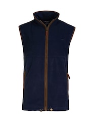 Raging Bull Blue Fleece Gilet - Image 10 of 10