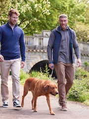 Raging Bull Blue Fleece Gilet - Image 2 of 10