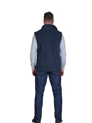 Raging Bull Blue Fleece Gilet - Image 5 of 10