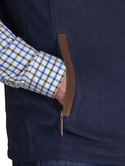 Raging Bull Blue Fleece Gilet - Image 6 of 10