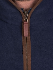 Raging Bull Blue Fleece Gilet - Image 7 of 10