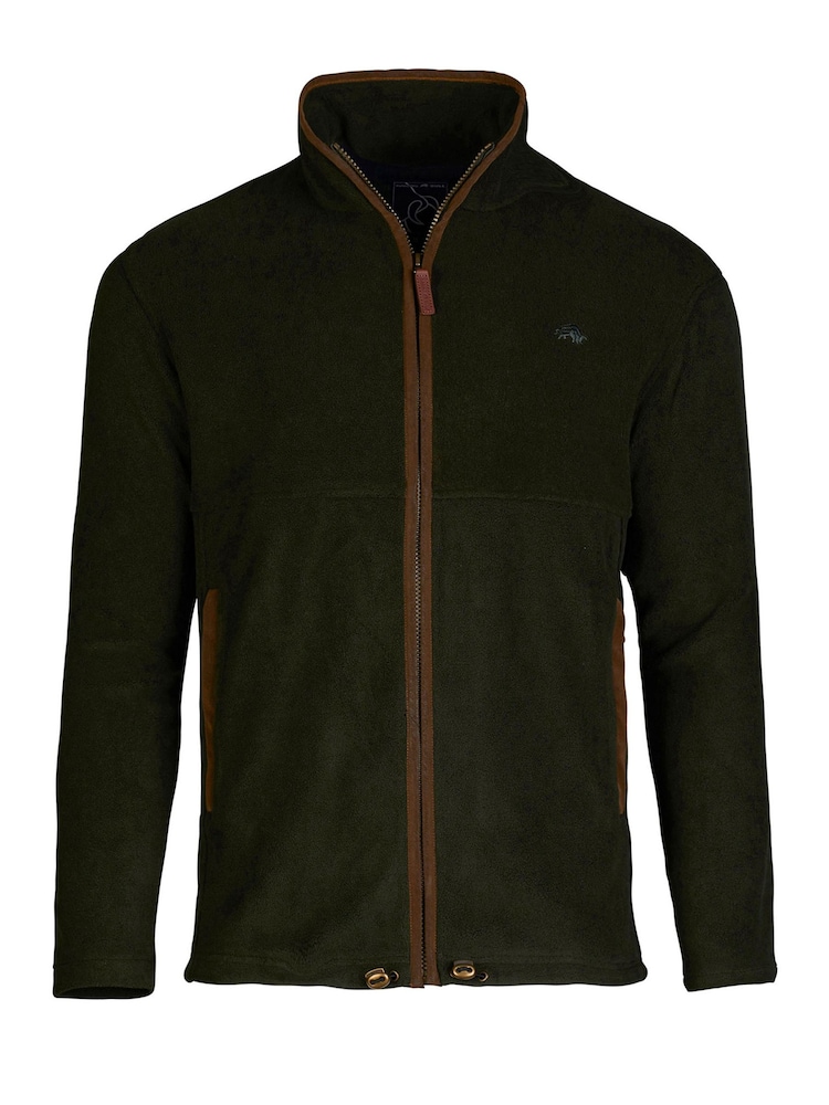 Raging Bull Green Fleece Zip Through Jacket - Image 10 of 10 Raging Bull Green Fleece Zip Through Jacket - Image 10 of 10