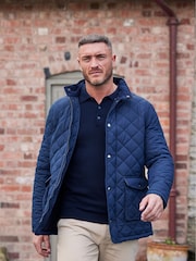 Raging Bull Long Sleeve Knitted Polo - Image 5 of 5