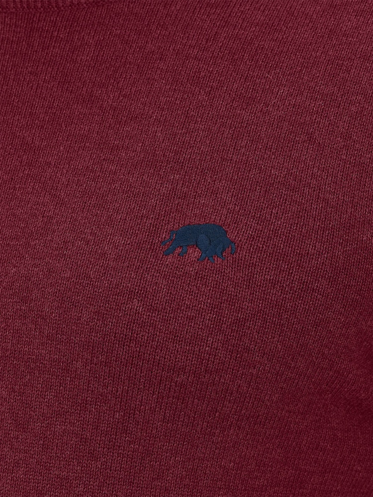 Raging Bull Blue Classic Crew Neck Knit - Image 5 of 5