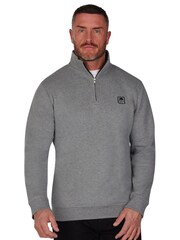 Raging Bull 100% Cotton Classic Quarter Zip Jumper - Image 1 of 7