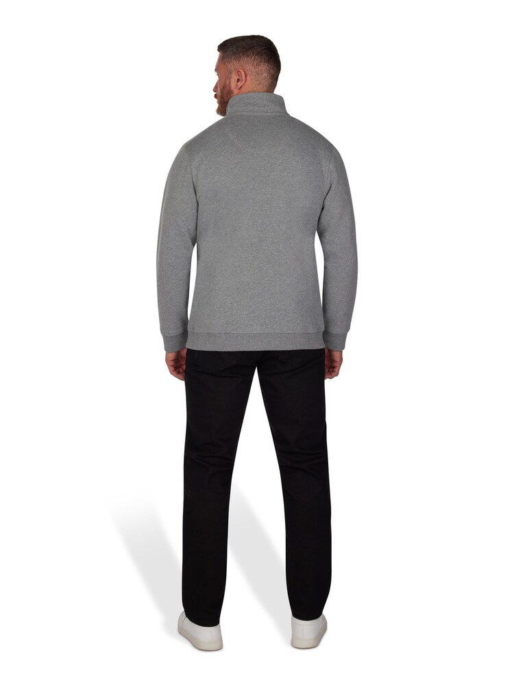 siva - Raging Bull 100% bombaž Classic Quarter Zip pulover - Slika 2 iz 6 siva - Raging Bull 100% bombaž Classic Quarter Zip pulover - Slika 2 iz 6