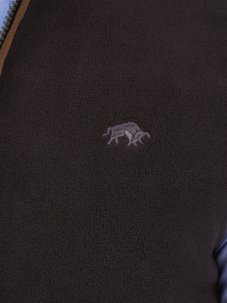 Raging Bull Grey Fleece Gilet - Image 6 of 6