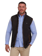Raging Bull Green Fleece Gilet - Image 1 of 7