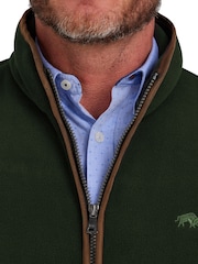 Raging Bull Green Fleece Gilet - Image 3 of 7