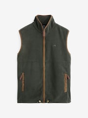Raging Bull Green Fleece Gilet - Image 5 of 7