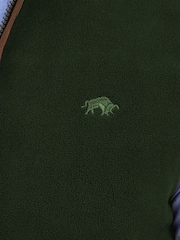 Raging Bull Green Fleece Gilet - Image 7 of 7