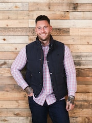 Raging Bull Blue Classic Padded Gilet - Image 2 of 10