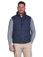 Raging Bull Blue Classic Padded Gilet - Image 4 of 10