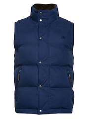Raging Bull Blue Classic Padded Gilet - Image 9 of 10