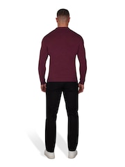 Raging Bull Long Sleeve Knitted Polo - Image 2 of 6