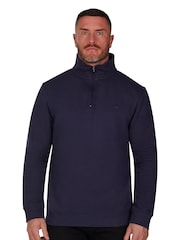 Raging Bull 100% Cotton Classic Quarter Zip Jumper - Image 1 of 6