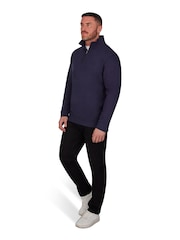 Raging Bull 100% Cotton Classic Quarter Zip Jumper - Image 2 of 6