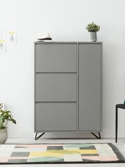 MADE.COM Grey Elona Shoe Storage - Image 2 of 3
