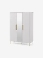 MADE.COM Grey Ebro Triple Wardrobe - Image 1 of 7