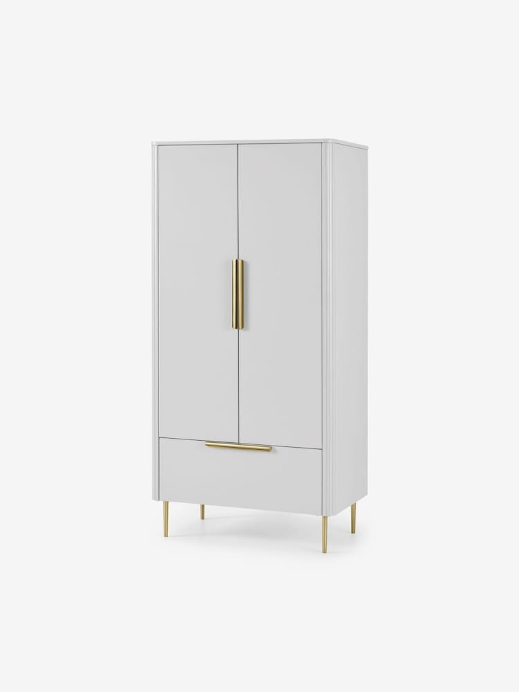 MADE.COM Grey Ebro Double Wardrobe - Image 1 of 8