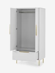 MADE.COM Grey Ebro Double Wardrobe - Image 2 of 8