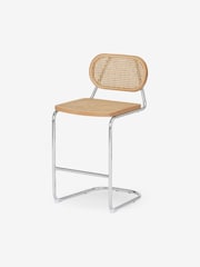 MADE.COM Chrome Leora Bar Stool - Image 1 of 3