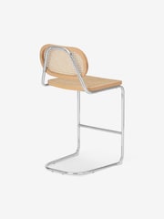 MADE.COM Chrome Leora Bar Stool - Image 2 of 3
