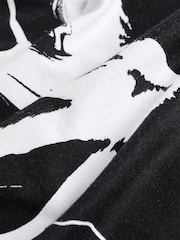 Monochrome Crew Neck Short Sleeve T-Shirt Dress - Image 6 of 6