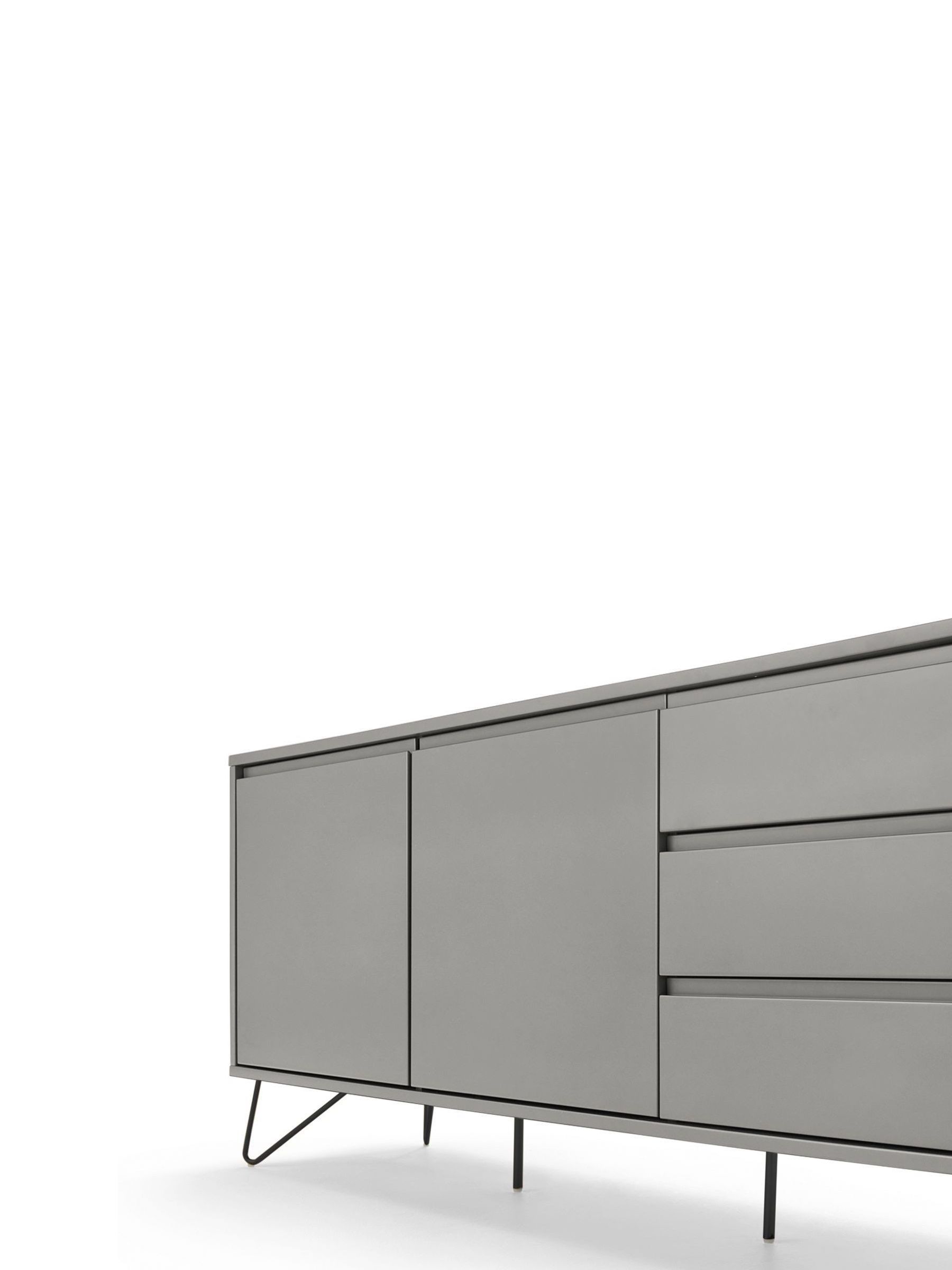 Buy MADE.COM Grey Elona Large Sideboard from Next Ireland