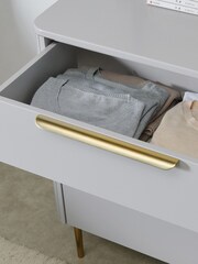 MADE.COM Grey Ebro 6 Drawer Chest of Drawers - Image 6 of 6