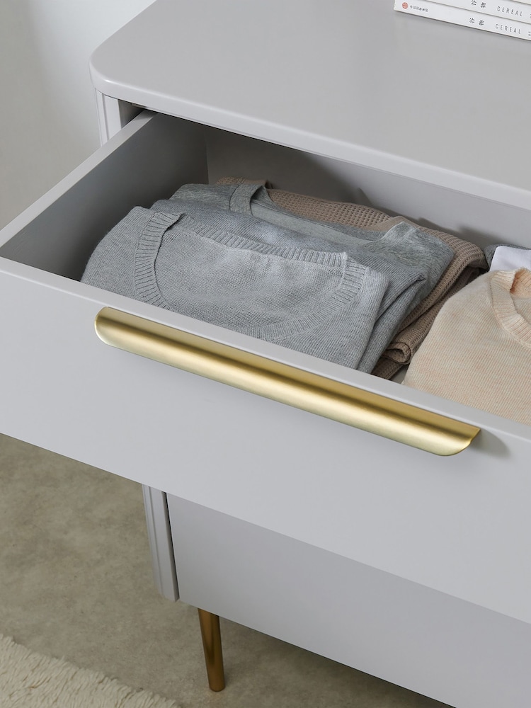 MADE.COM Grey Ebro 6 Drawer Chest of Drawers - Image 6 of 6