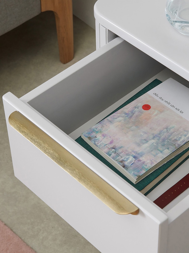 MADE.COM Grey Ebro Bedside Table - Image 6 of 6